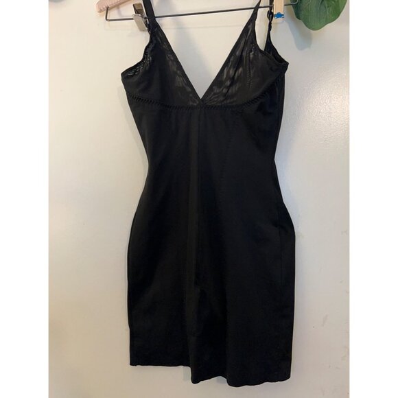 Victoria’s Secret So Curvaceous Push Up Shaping Slip With Panty Black M Medium - Picture 2 of 9